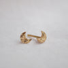 Half moon - mini - 18k guld