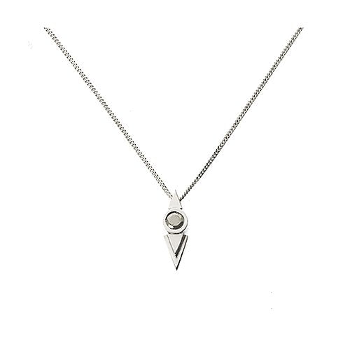 Little Arrow necklace - Pyrit