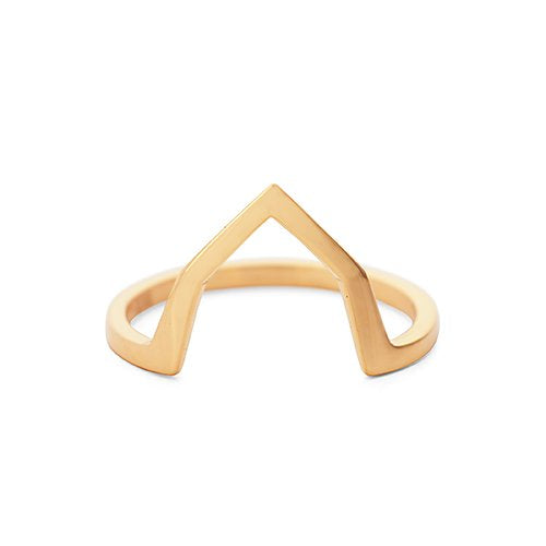 Mountain Valley Ring - Gold